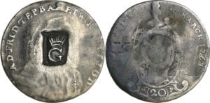 Guadaloupe - Occupation Anglaise (1810-1814) - 2 livres 5 sous marqués de la Guadeloupe