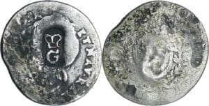 Guadaloupe - Occupation Anglaise (1810-1814) - 10 sous marqués de la Guadeloupe