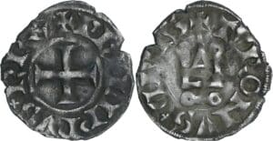 France - Philippe IV (1285-1314) - Deniers tournois à l'O long