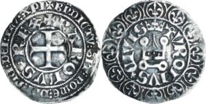 France - Charles V (1364-1380) - Gros tournois - 2ème emission (3 août 1369)