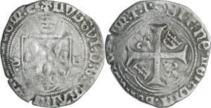 France - Louis XII (1498-1514) - Grand blanc à la couronne (25 avril 1498) - Dijon