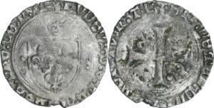 France - Louis XII (1498-1514) - Grand blanc à la couronne (25 avril 1498) - Dijon