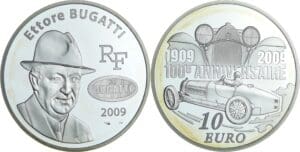 France - Personnages célébres - Belle Épreuve de 10 euro - Ettore Bubatti 2009
