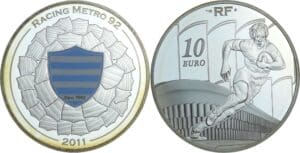 France - Belle Épreuve de 10 euro - Club du stade Français 2011