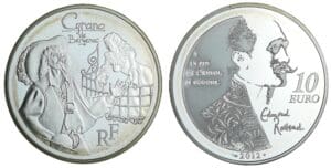 France - Série Héros de la Littérature Française - Belle Épreuve de 10 euro - Cyrano 2012