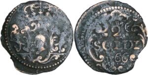 France - Corse - Paoli - 2 soldi 1766 (Murato)