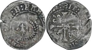 France - Charles VIII (1483-1498) - Liard de Bretagne - Rennes
