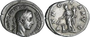 Alexandre Sévère - Denier (226, Rome) - L' Abondance
