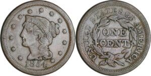 United States of Amirica - Cent "Classic Head" 1854