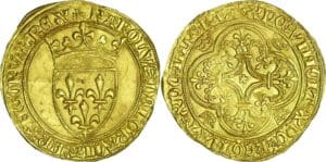France - Charles VI (1380-1422) - Ecu d'or à la couronne - Rouen