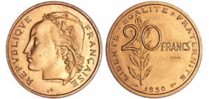 France - Quatrième république (1947-1959) - Concours de la 20 francs 1950 Essai - Guzman