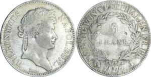 Allemagne - Royaume de Westphalie - Jérôme Napoléon (1807-1813) - 5 frank 1809 J