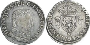 France - Henri II (1547-1559) - Teston à la tête nue - 5ème type - 1560 M (Toulouse)