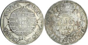 Brésil - Jean Prince Régent (1799-1816) - 960 reis 1818 R (Rio de Janeiro)