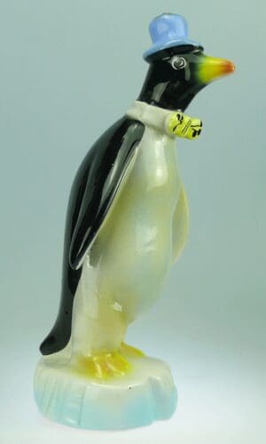 Bouteille en céramique émaillée KLEM - Pingouin