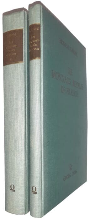 Gariel (Ernest) - Les monnaies royales de France - 2 volumes - réédition 1974