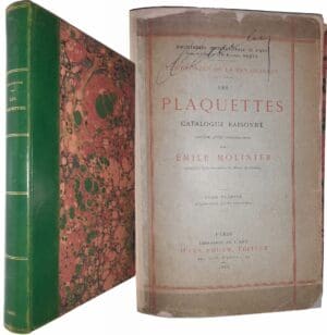 Molinier (Emile) - Les bronzes de la Renaissance, Les plaquettes - Catalogue raisonné 1886