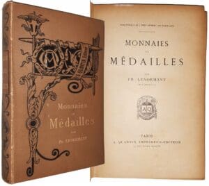 Lenormant (F.R.) - Monnaies et médailles - Edition originale