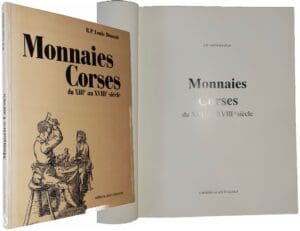 Doazan (R.P. Louis) - Monnaies corses du XIIIème au XVIIIème siècle - Edition originale - 1993