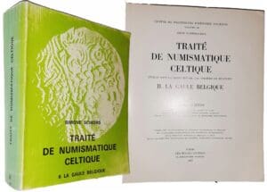 Scheers (Simone) - Traité de Numismatique celtique - Edition originale - II La Gaule Belgique - Paris 1977