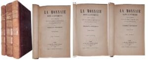 Lenormant (François) - La monnaie dans l'antiquité - 2 tomes - Edition origilale, 1897