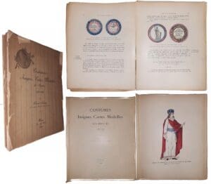 Launay (Edmond) - Costumes, Insignes, Cartes, Médailles des Députés de 1789 à 1898 - Edition originale - Paris 1899