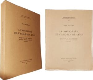 Bastien (Pierre) - Le monnayage de l'atelier de Lyon - VII - Dioclétien et ses corégents avant la réforme monétaire (285-294) - 1972