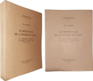 Bastien (Pierre) - Le monnayage de l'atelier de Lyon - IX - De la réouverture de l'atelier par Aurélien à la mort de Carin (fin 274 - mi 285) - 1976