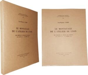 Giard (Jean-Baptiste) - Le monnayage de l'atelier de Lyon - XIV - Des origines au règne de Calicula (43 avant J.-C. - 41 après J.-C.) - 1983