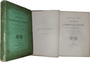 D'Affry de la Nonnoye - Les jetons de l'échevinage parisien - Edition originale, Paris 1883