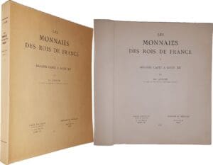 Lafaurie (Jean) - Les Monnaies des Rois de France - Première partie - Hugues Capet à Louis XII - Edition originale - Paris 1951