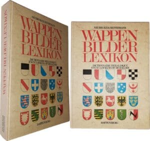 Ottfried Neubecker - Wilhelm Rentzmann - Wappen bilder lexikon - Dictionnaire héraldique - Encyclopaedia of heraldry - Première édition - 1974