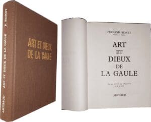 Fernand Benoit - Art et Dieux de la Gaule - Edition originale de 1969