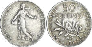 France - Troisième république (1871-1940) - 50 centimes Semeuse 1897