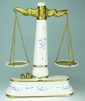 Bouteille en céramique émaillée KLEM - Balance à plateaux