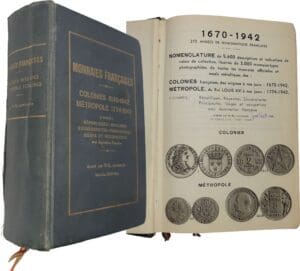 V.G. (Victor Guilloteau) Monnaies Françaises Colonies 1670-1942 Métropole 1774-1942