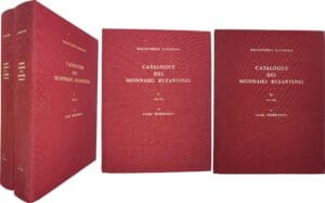 Cécile Morrisson - Catalogue des monnaies byzantines, volumes 1 et 2 - 1970