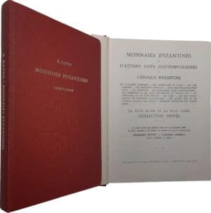 R. Ratto - Monnaies byzantines -  réimpression par J. Schulman, Amsterdam 1974