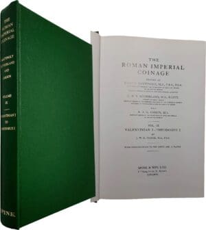 J. W. E. Pearce - The roman imperial coinage Volume IX - Valentinian I to Theodosius I - 2003 (réimpression)