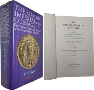 J.P.C. Kent - The roman imperial coinage Volume X - The divided empire and the fall of the western parts ad 395-491 - 1994