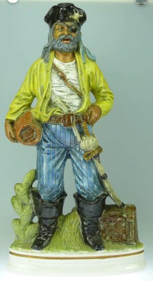 Bouteille en céramique Borghini Lacrima Christi - Pirate