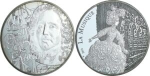 France - Personnages célébres - Belle Épreuve de 10 euro - Jean-Philippe Rameau 2014