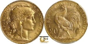 France - Troisième république (1871-1940) - 20 francs Marianne 1908 A (Paris)