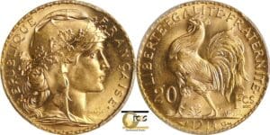 France - Troisième république (1871-1940) - 20 francs Marianne 1914 A (Paris)