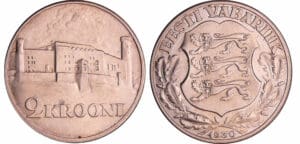 Estonie - 2 Krooni 1930