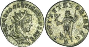 Dioclétien - Aurélianus (287-289, Lyon) - Jupiter