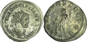Dioclétien - Aurélianus (286, Lyon) - Jupiter