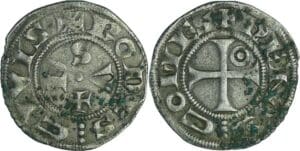 France - Languedoc - Comté de Rodez - Henri II - Denier