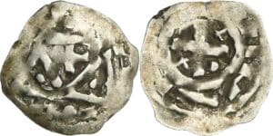 France - Normandie - Guillaume Le Conquérant - Denier dégénéré