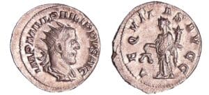 Philippe 1er - Antoninien (245-247, Rome) - L'Equité